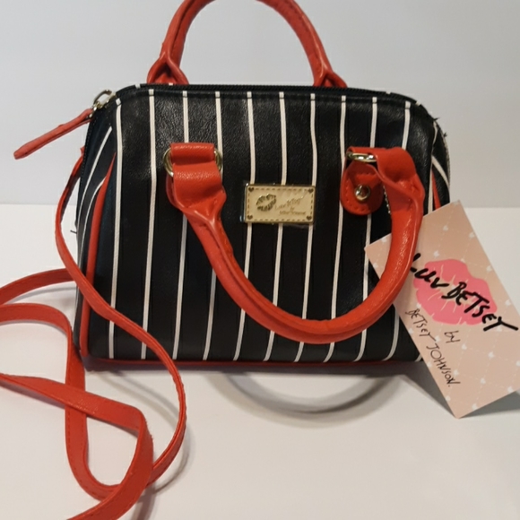 Betsey Johnson Handbags - Betsey Johnson mini barrel crossbody bag